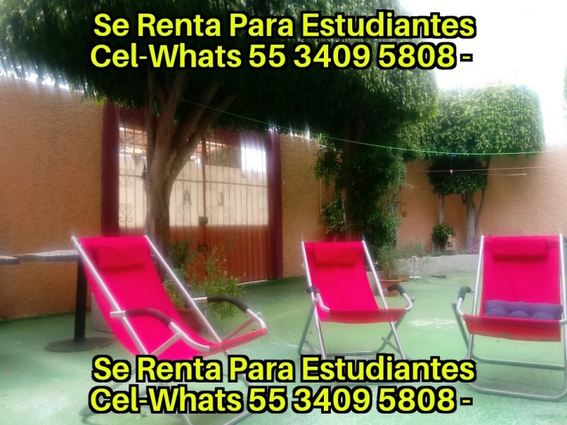 Estudiantes TESE; Estudiantes UNEVE; Estudiantes UPN 153; Odontologia UNAM Clinica Aragon; Odontologia Iztacala Clinica Aragon; Odontologia FES Aragon; Estudiantes FES Aragon; Cuartos para Estudiantes; habitaciones estudiantes; recamaras estudiantes; departamentos para estudiantes; alojamiento estudiantes; hospedaje estudiantes;
