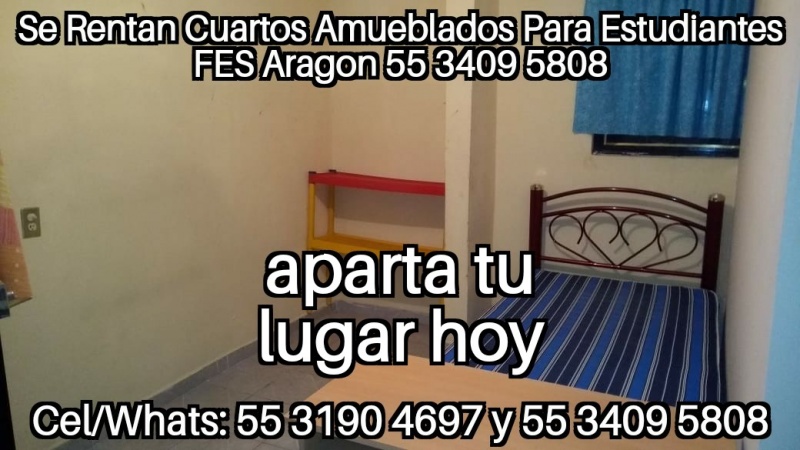 Fes aragon; nuevo ingreso cuartos estudiantes; fes aragon nuevo ingreso; departamento estudiantes; recamara estudiantes; habitacion estudiantes; dormitorio estudiantes;