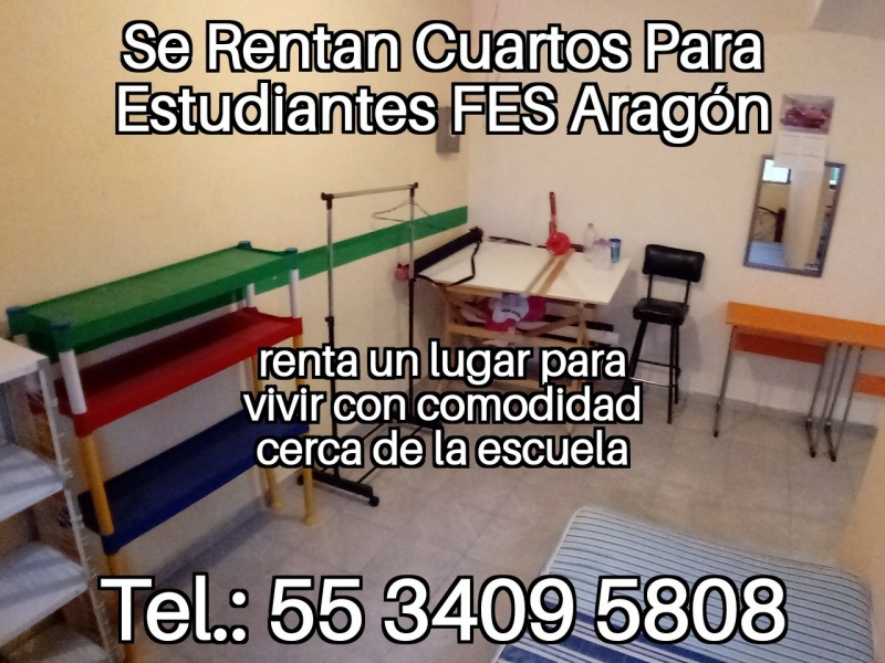 Fes aragon; nuevo ingreso cuartos estudiantes; fes aragon nuevo ingreso; departamento estudiantes; recamara estudiantes; habitacion estudiantes; dormitorio estudiantes;
